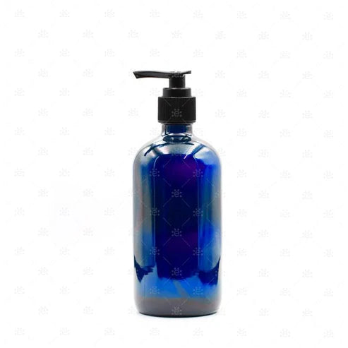 500 ml Blauwe Glazen Pomp Fles