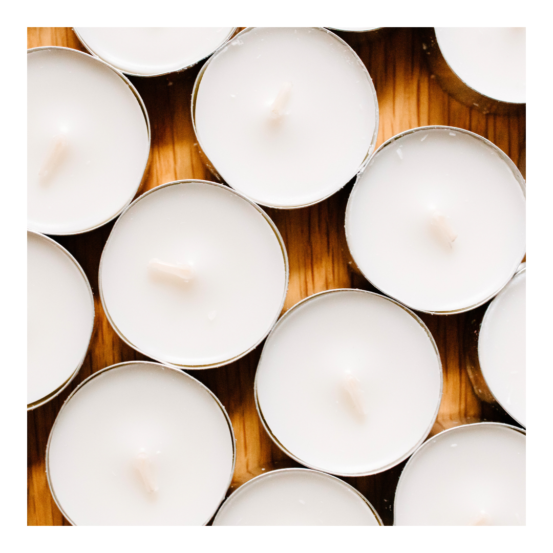 Waxinelicht cups (incl. lontjes) - Set van 10