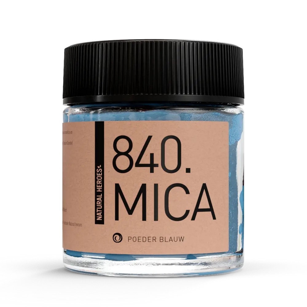 Natural Heroes 840. Mica Poeder - Blauw