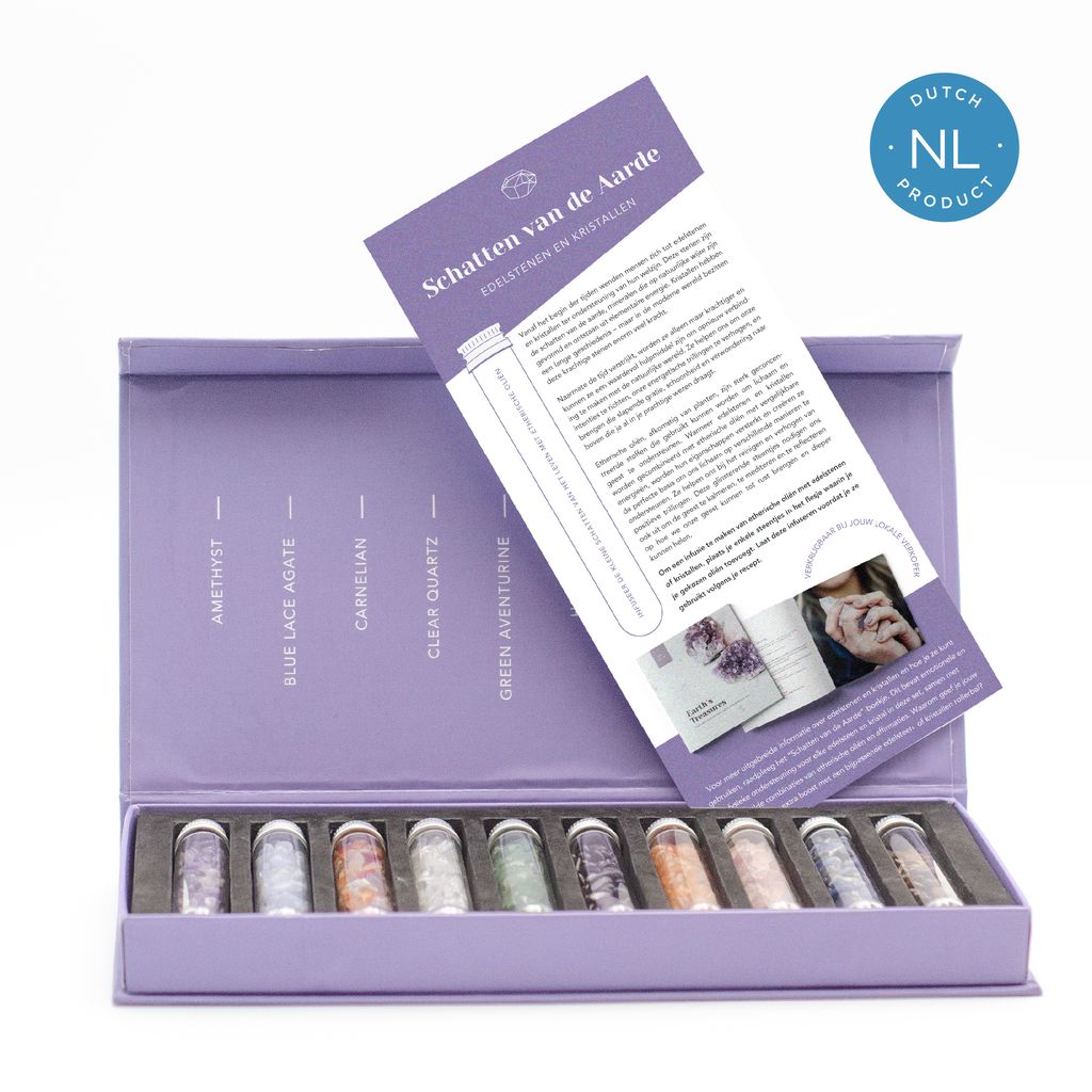 Edelstenen & Kristallen Box Set 10 stuks NEDERLANDS