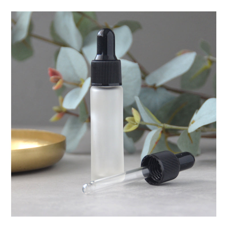 10 ml Frosted Pipet Fles Transparant (per stuk)