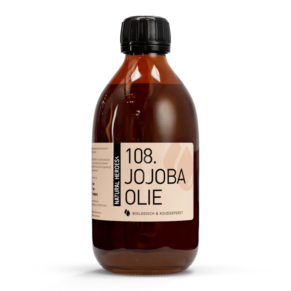 Natural Heroes 108. Jojoba olie (Biologisch en Koudgeperst)