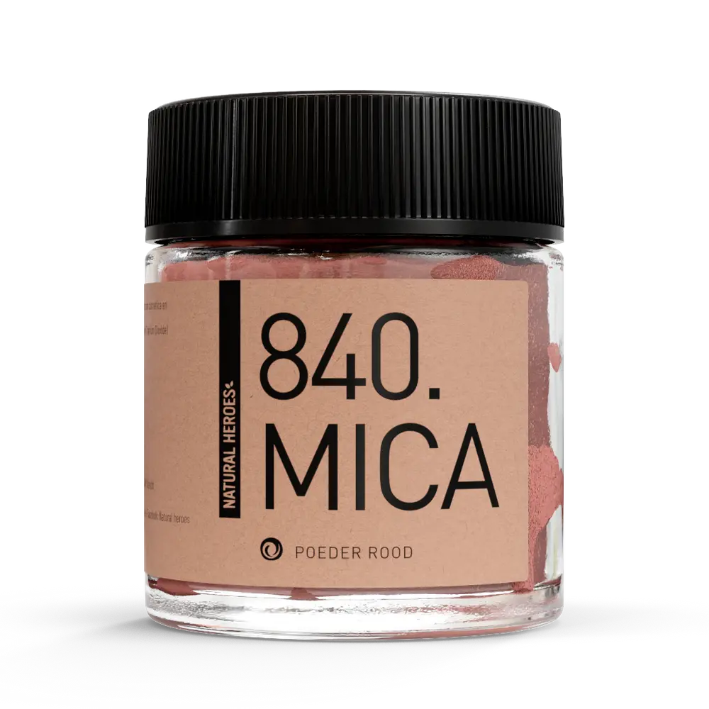 Natural Heroes 840. Mica Poeder - Rood