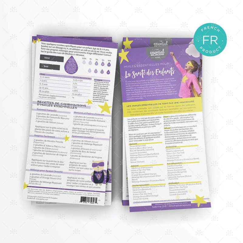 Kinderen Infokaart - 10x (Frans)