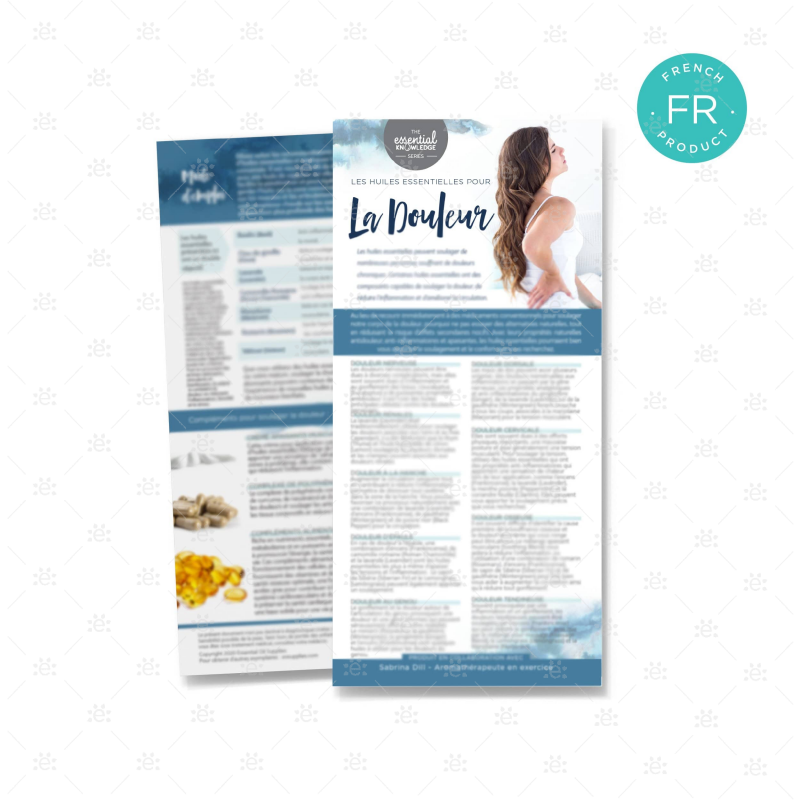 Pijnverlichting Infokaart - 10x (Frans)