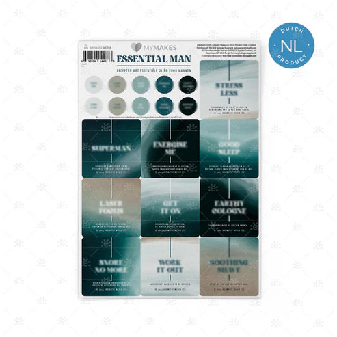 MyMakes Labels: Essential Man - NEDERLANDS