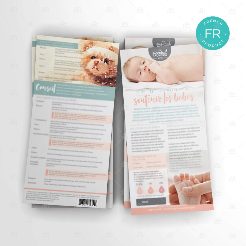 Baby's Infokaart - 10x (Frans)